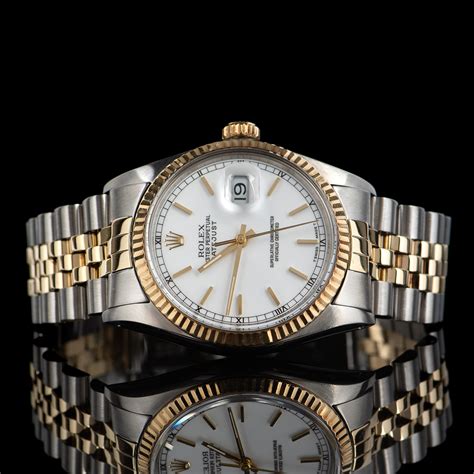 rolex datejust oyster perpetual ref 1630 champagne dial|Rolex 16013 market price guide.